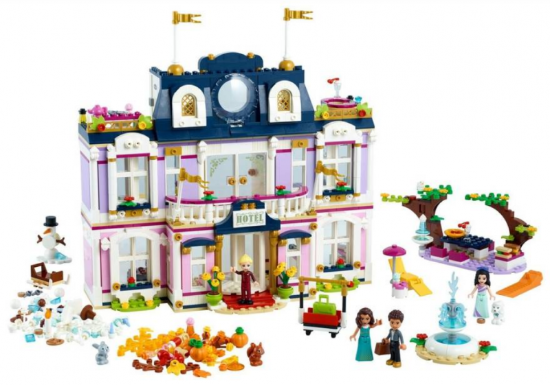 Lego Friends Wielki Hotel w Mieście Heartlake - Przyjmijmy Gości w Hotelu